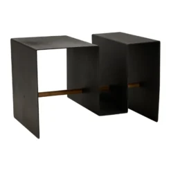 Edge sidobord, Black (svart)