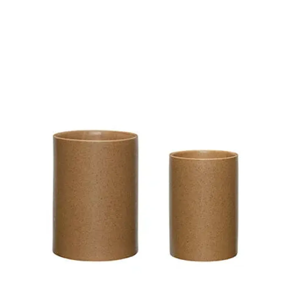 Edna krukor 2-pack, Brun
