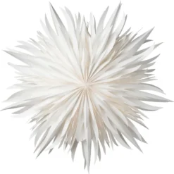 Eldig julstjärna Ø52 cm, vit