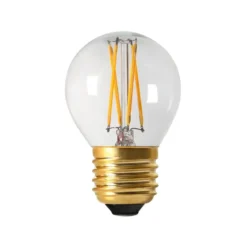 Elect LED filament klot E27, Klar