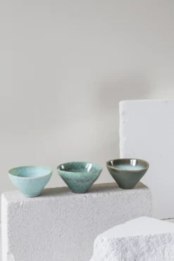 Elements skål small Ø12 cm 3 delar, Green