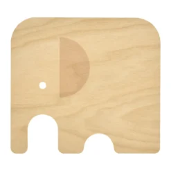 Elephant glasunderlägg 11x10 cm, Blue
