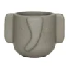 Elephant kruka Ø9,6 cm, Stone