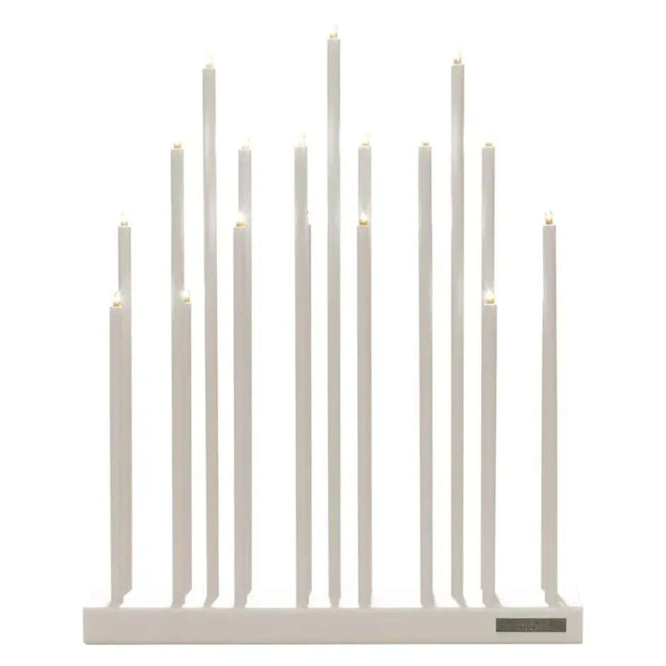Elflugan Grande elljusstake, Off-white