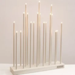 Elflugan Grande elljusstake, Off-white