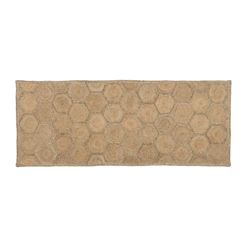 Elin matta, Honey comb natural, 80x200 cm