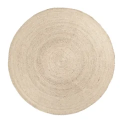 Elin matta natural grey, Ø150 cm