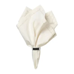 Elin tygservett 45x45 cm, Off white