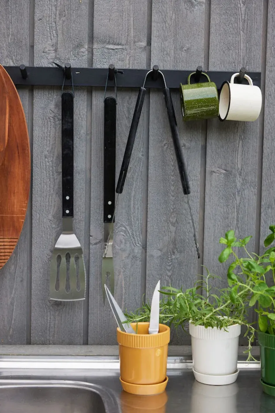 Elise örtkruka Ø11 cm, Vit