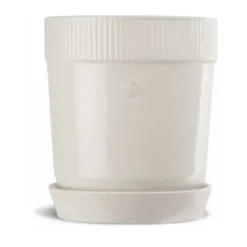Elise örtkruka Ø11 cm, Vit