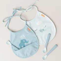 Elphee Tiny haklapp 2-pack, Blue