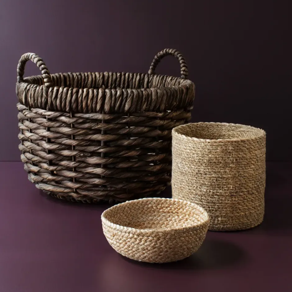 Emil förvaringskorg 3-pack small, Natur