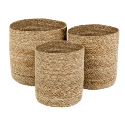 Emil förvaringskorg 3-pack small, Natur