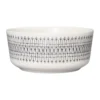 Emilia skål Ø13 cm, Svart-vit