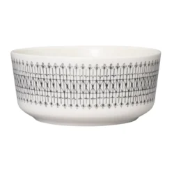 Emilia skål Ø13 cm, Svart-vit