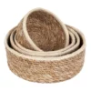 Emil seagrass korg small 4-pack, Natur-vit