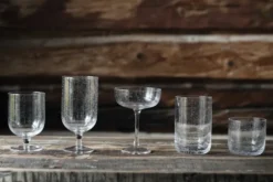 Ernst dricksglas bubbligt glas 25 cl 2-pack, Klar