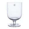 Ernst dricksglas på fot bubbligt glas 30 cl 2-pack, Klar
