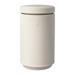 Ernst förvaringsburk med lock 19 cm, Naturvit