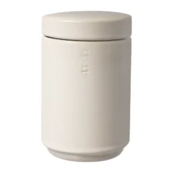 Ernst förvaringsburk med lock 15,5 cm, Naturvit