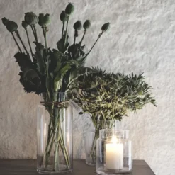 Ernst glasvas H33 cm Ø 11,5 cm, klar