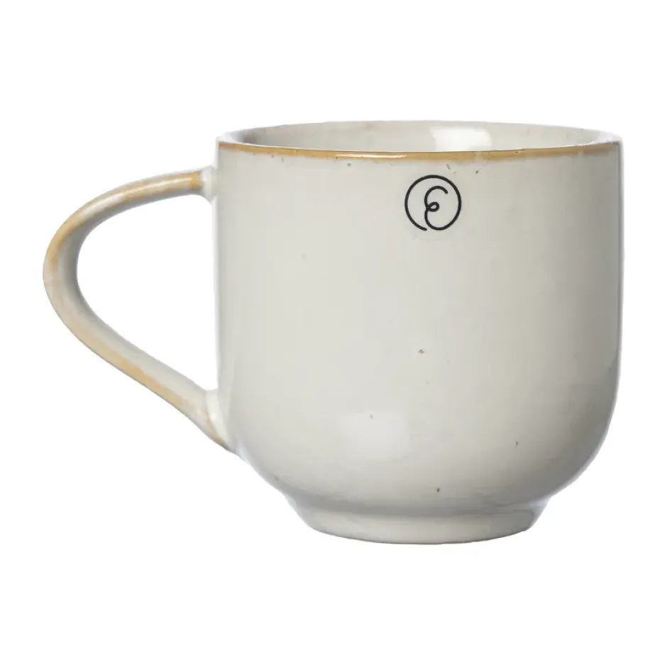 Ernst glöggmugg Ø6 cm, Naturvit