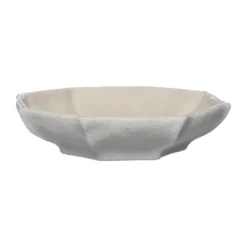 Ernst serveringsfat Ø17 cm, Naturvit