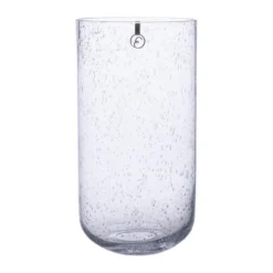 Ernst vas bubbligt glas 25 cm, Klar