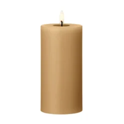 ester & erik blockljus LED, 27 Almond butter, 15 cm