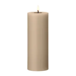ester & erik blockljus LED, 18 Nougat Note, 20 cm