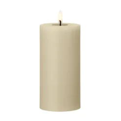 ester & erik blockljus LED, 14 Pale ginger, 15 cm