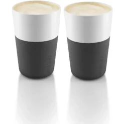 Eva Solo cafélattemugg 2-pack, Black