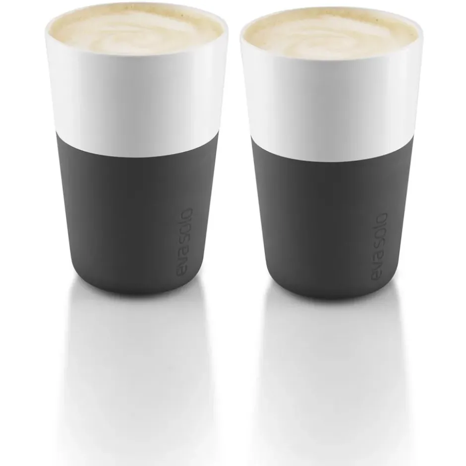 Eva Solo cafélattemugg 2-pack, Black