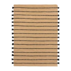 Ezra matta 140x200 cm, Natural-black