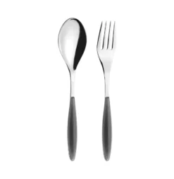 Feeling serveringsbestick, Grey, 2 delar