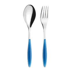 Feeling serveringsbestick, Mediterranean blue, 2 delar
