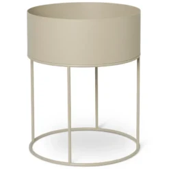 Ferm Living plant box rund, Cashmere