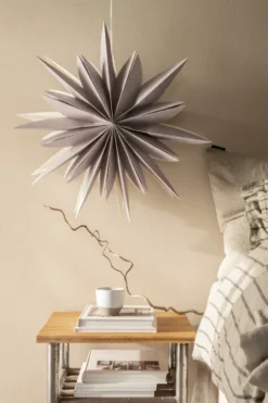 Fiona adventsstjärna Ø65 cm, Lavender