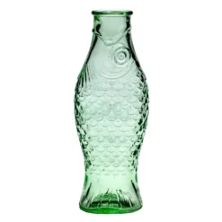 Fish & Fish glasflaska 85 cl, Green