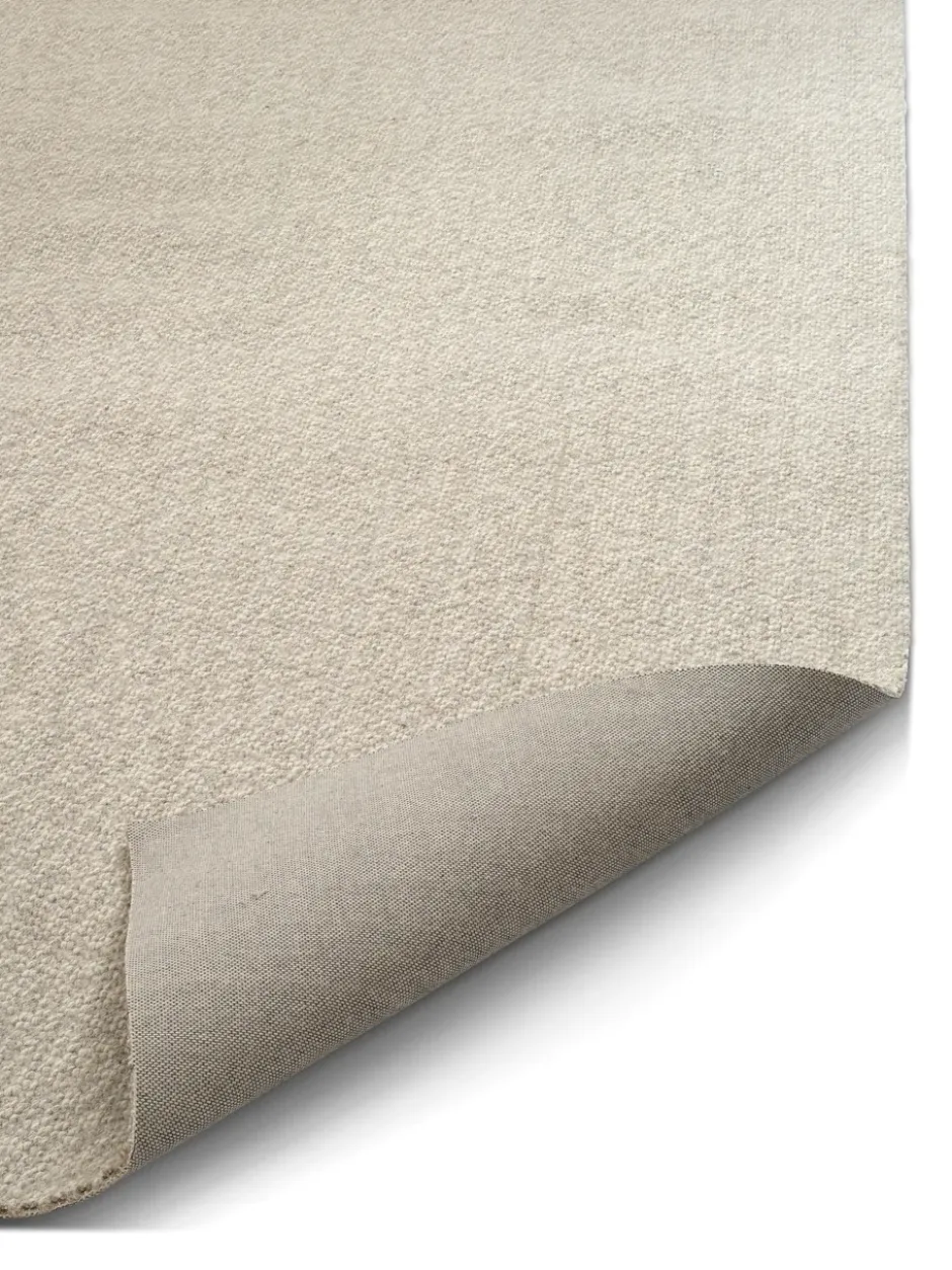 Fjellmyr matta med langett, Naturbeige, 400x400 cm