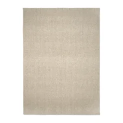 Fjellmyr matta med langett, Naturbeige, 200x300 cm