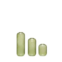 Fleur vas 3-pack, Grön