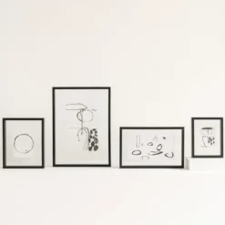 Floating fotoram M 20x25 cm, Minimalism-black