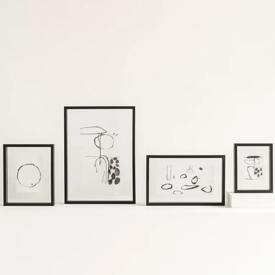 Floating fotoram M 20x25 cm, Minimalism-black