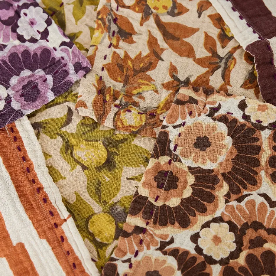 Floral bomullsservett 30x30 cm 2-pack, Vintage