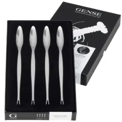 Focus Steel skaldjursgaffel 4-pack, 4-pack