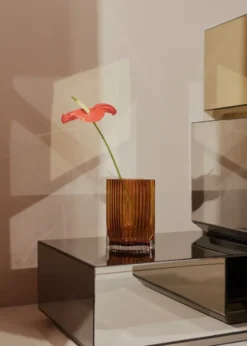 Folium vas 20 cm, Amber