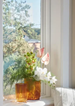 Folium vas 20 cm, Amber