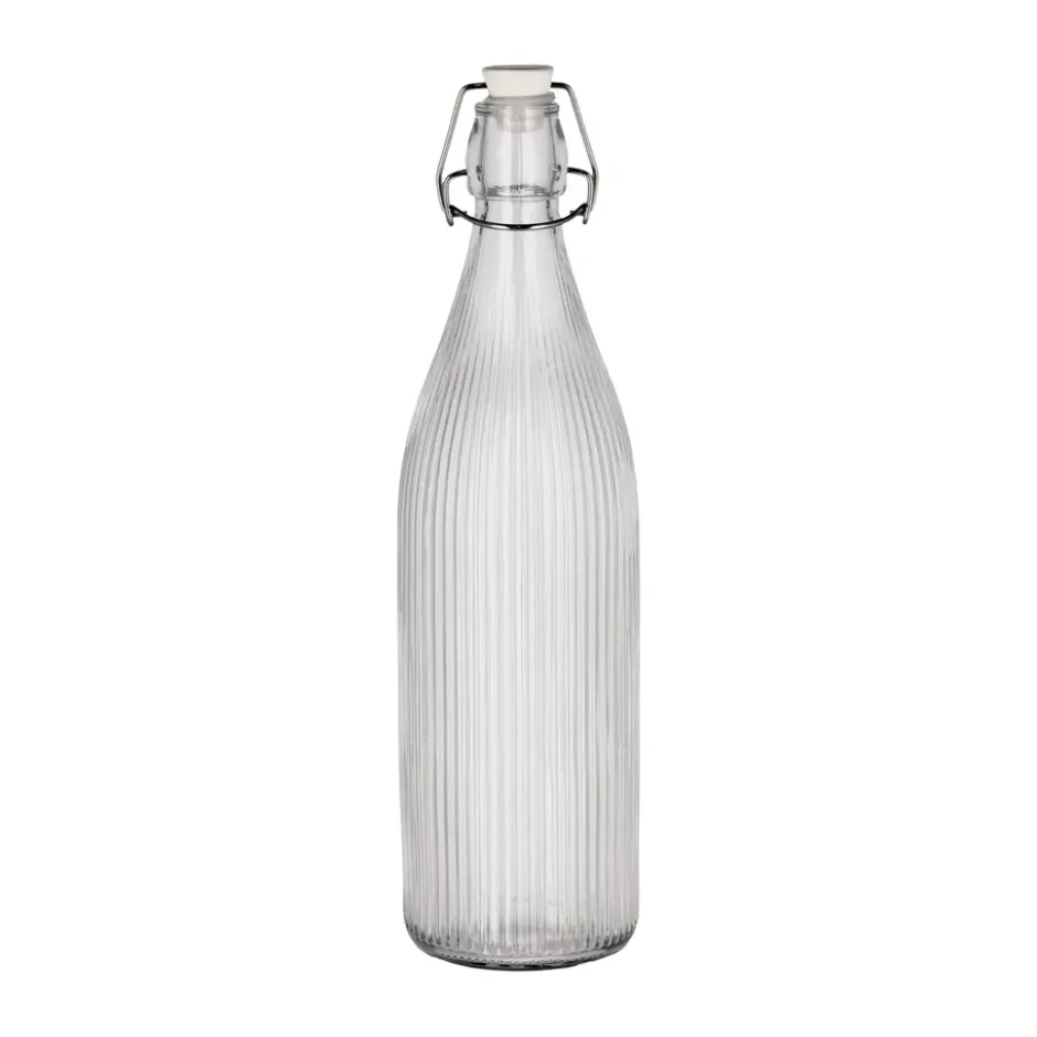 Funktion vattenkaraff med patentkork, Klar, soda-lime glas, 1 L