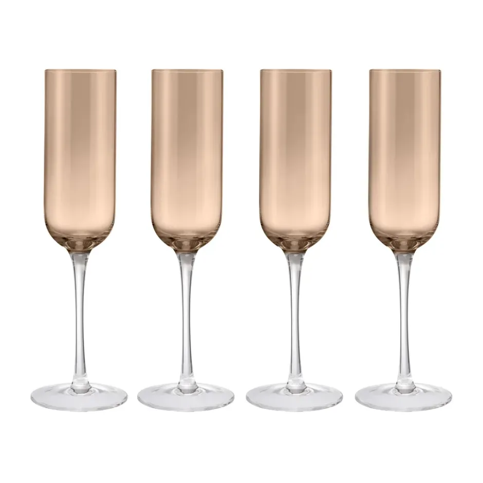Fuumi champagneglas 22 cl 4-pack, Coffee-Klar